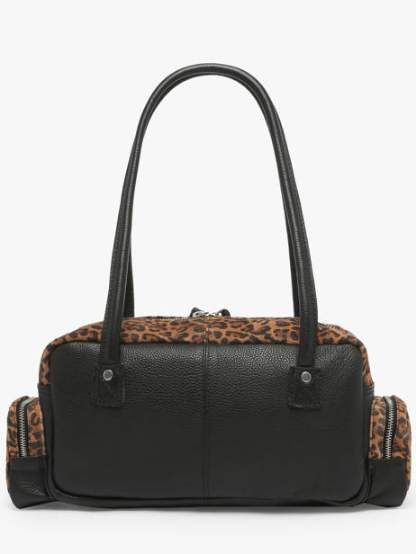 Schoudertas 90's Leder Paul marius Zwart 90's - BASLE90S ander zicht 4